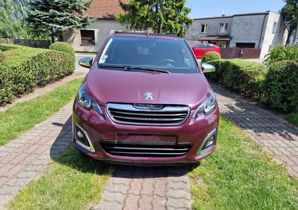 Peugeot 108 cena 33700 przebieg: 18000, rok produkcji 2019 z Opalenica małe 254